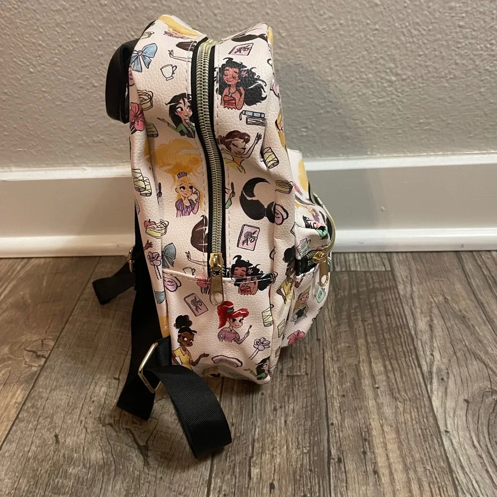 Disney Princess Mini Backpack All Over Print Fast Forward brand - Picture 4 of 11